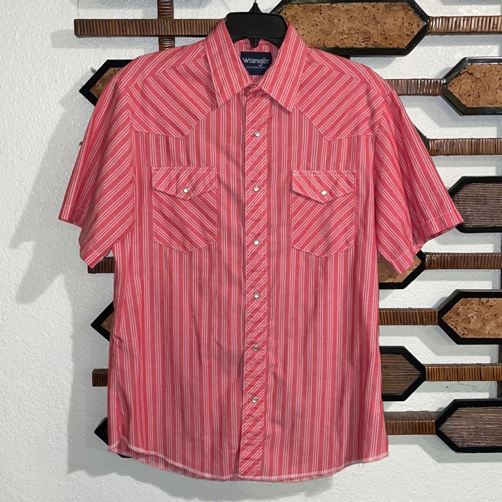 Wrangler pearl snap
